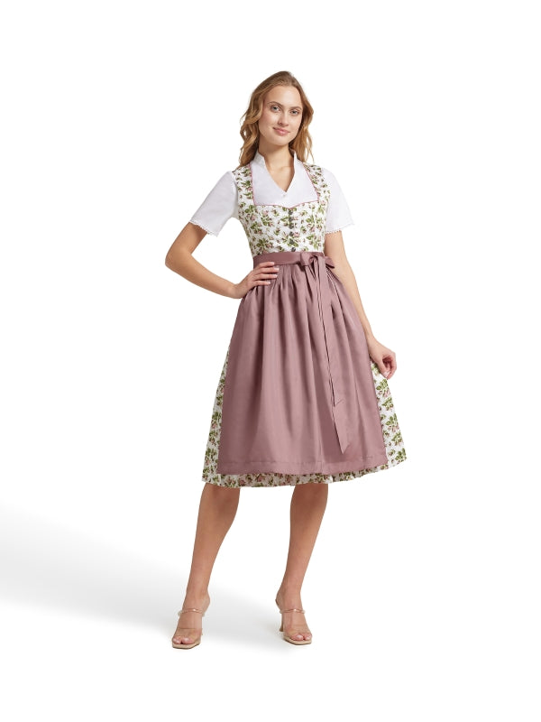 Berwin Long Dirndl 2pcs. 70cm "Mina" pink