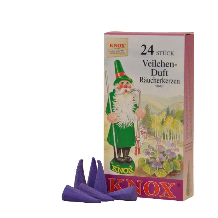 Violet Incense Cone (24 pack) medium size