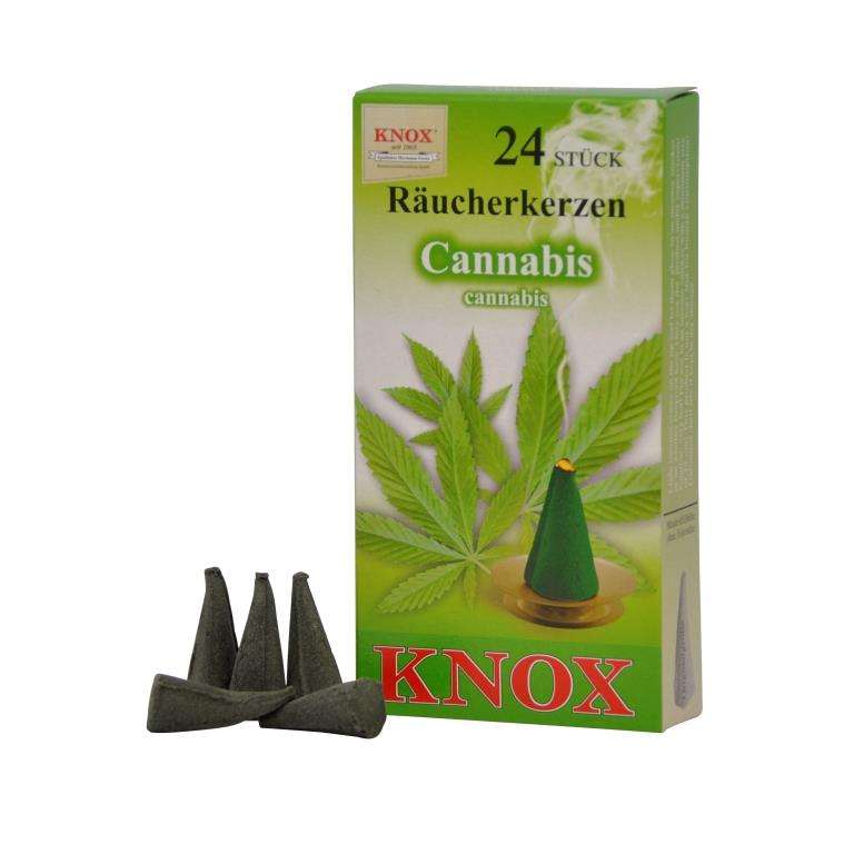 Cannabis Incense Cone (24 pack) medium size