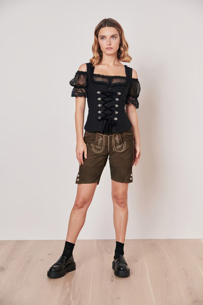 Kruger Traditional Bodice "Moonnight" black