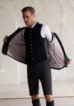 Gipfelstürmer Traditional Slim Fit Jacket "Bolago" navy