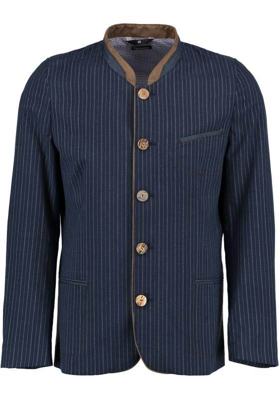 Gipfelstürmer Traditional Slim Fit Jacket "Bolago" navy
