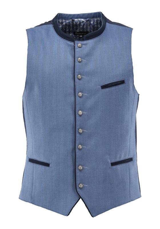 Gipfelstürmer Men's Vest "Ashton" blue (50,52)