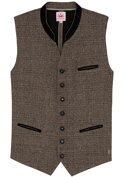 S&W Traditional Vest "Edlef" brown (48)