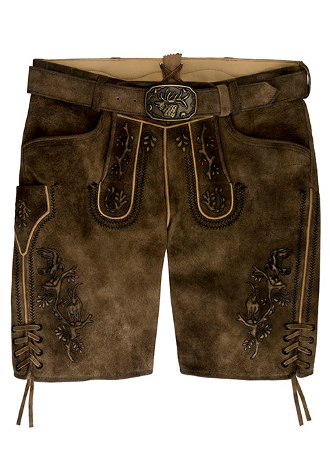 Spieth & Wensky Men's Lederhosen "Ebbs" honey/black (closeout) size 54