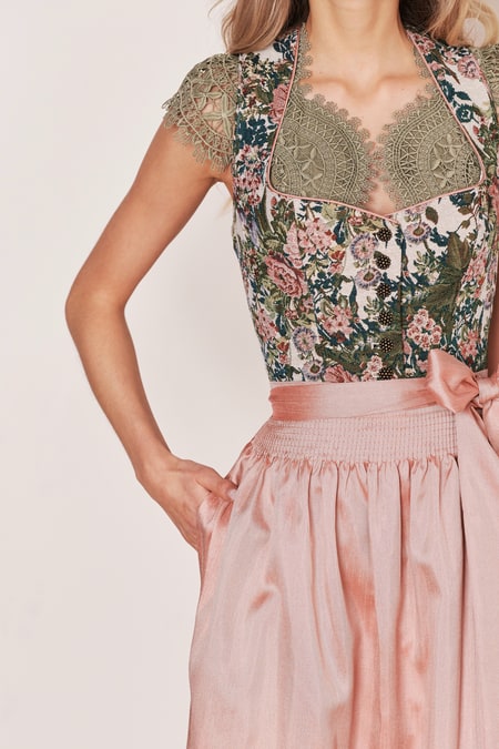 Julia Trentini Ellen Dirndl, Beige — 60cm Midi