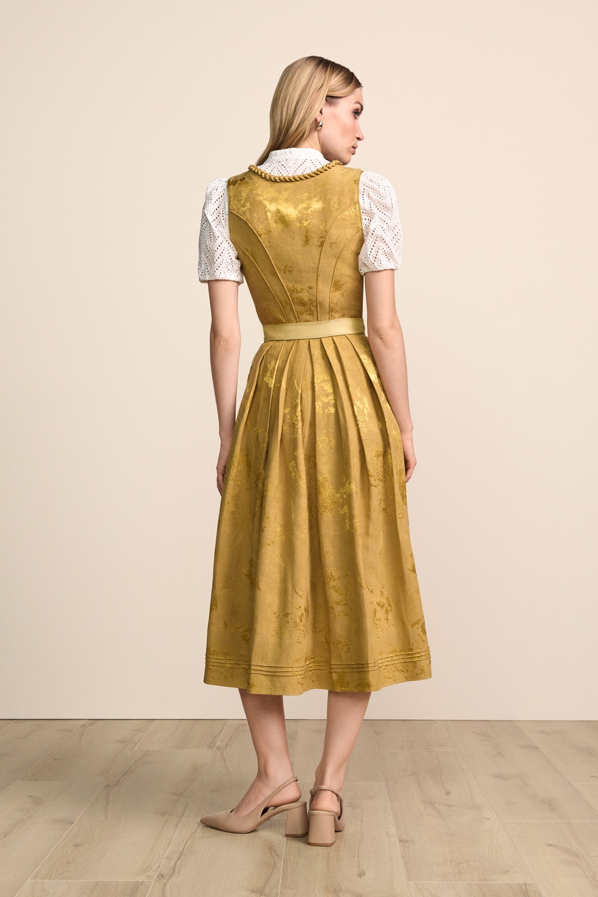 Kruger Calyssia maxi dirndl in brown, 80cm