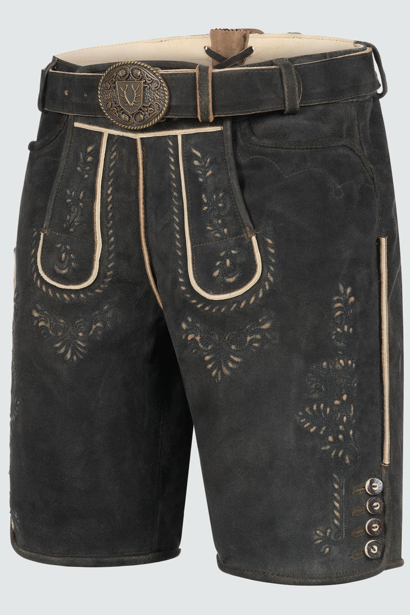 Lederhose Gaspar mit Gürtel