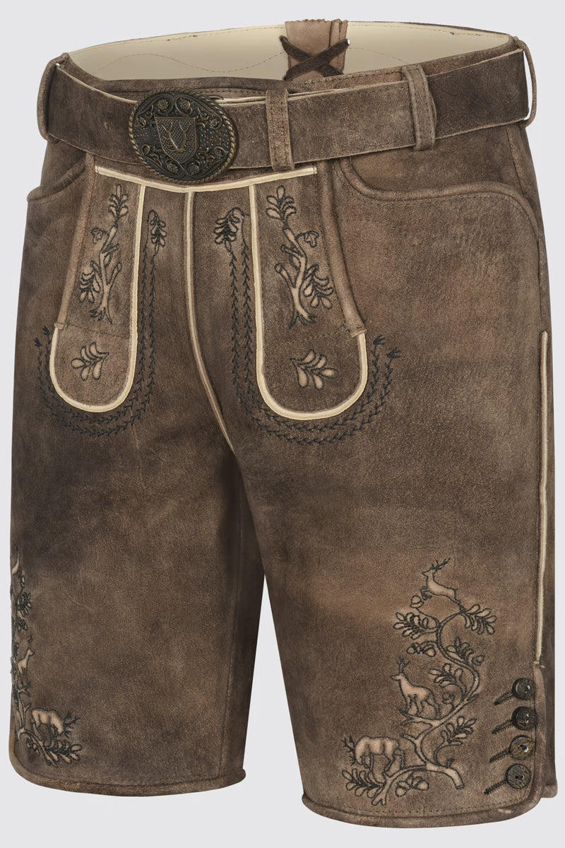 Kruger Men's Lederhosen "Mischa" brown
