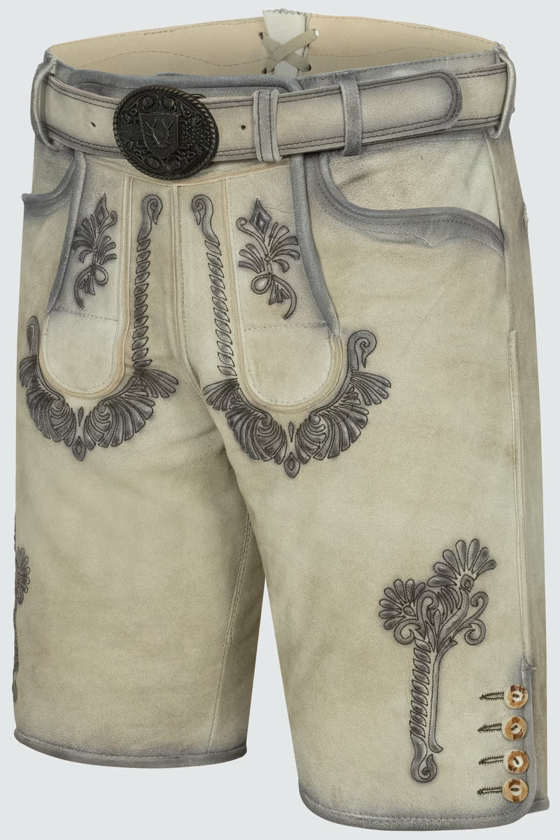 Kruger Men's Lederhosen "Aric" beige