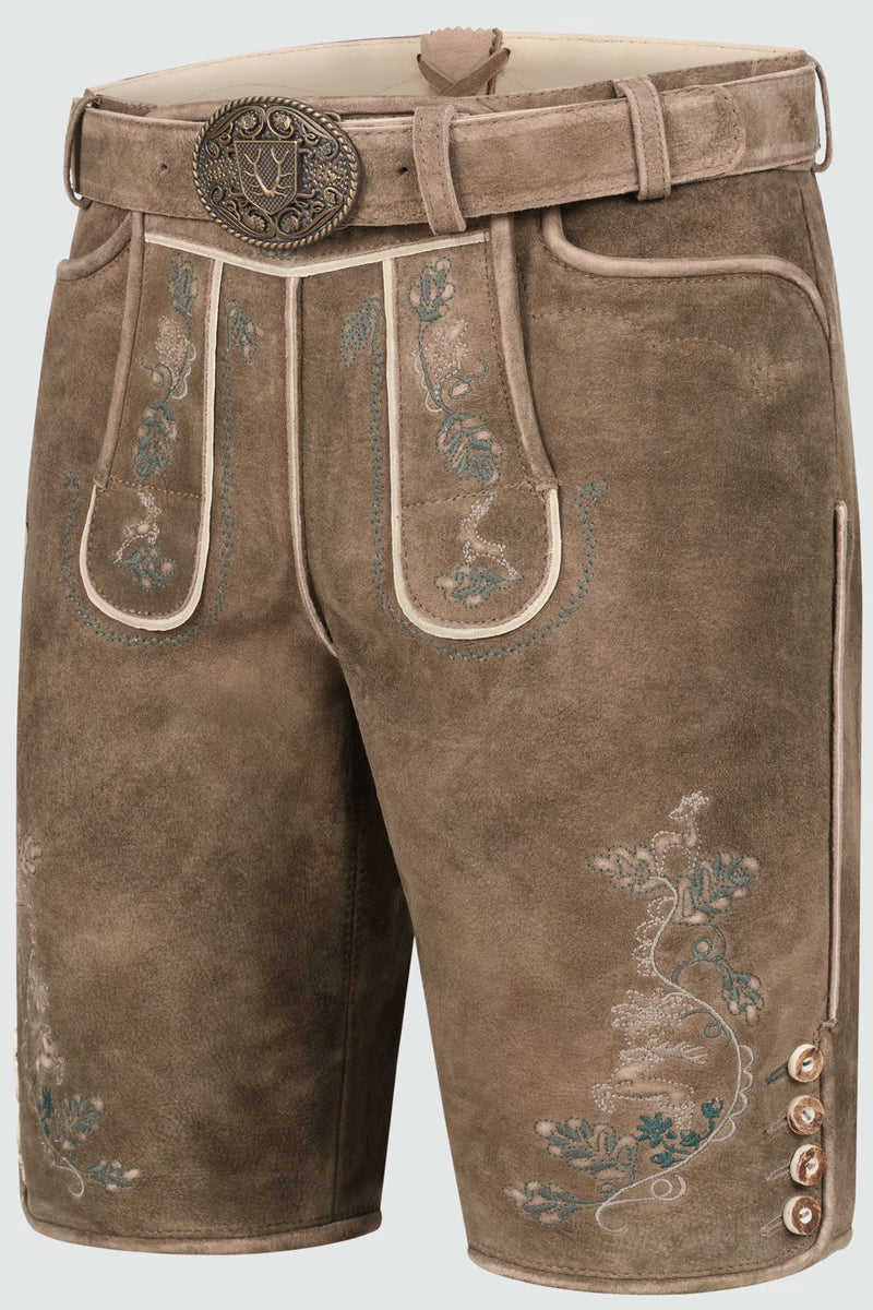 Kruger Men's Lederhosen "Torin" light brown