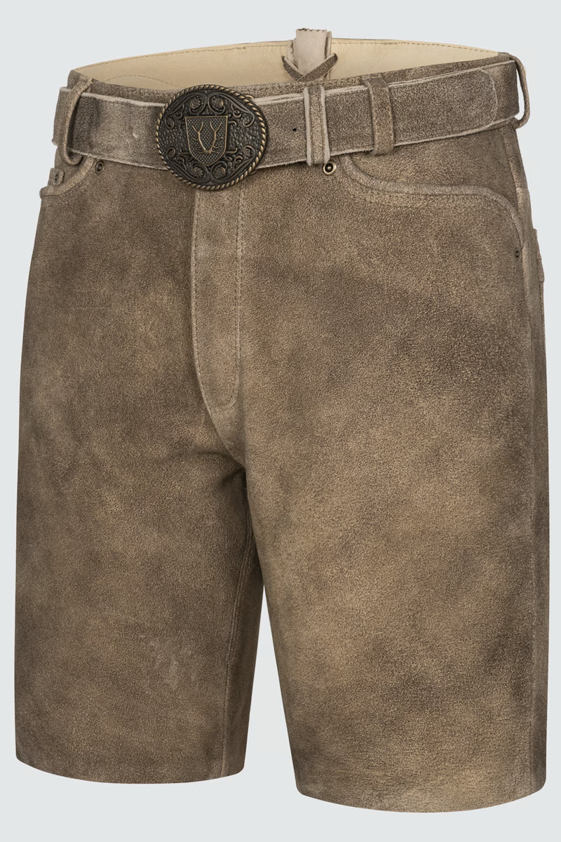 Kruger Men's Lederhosen "Toro" brown