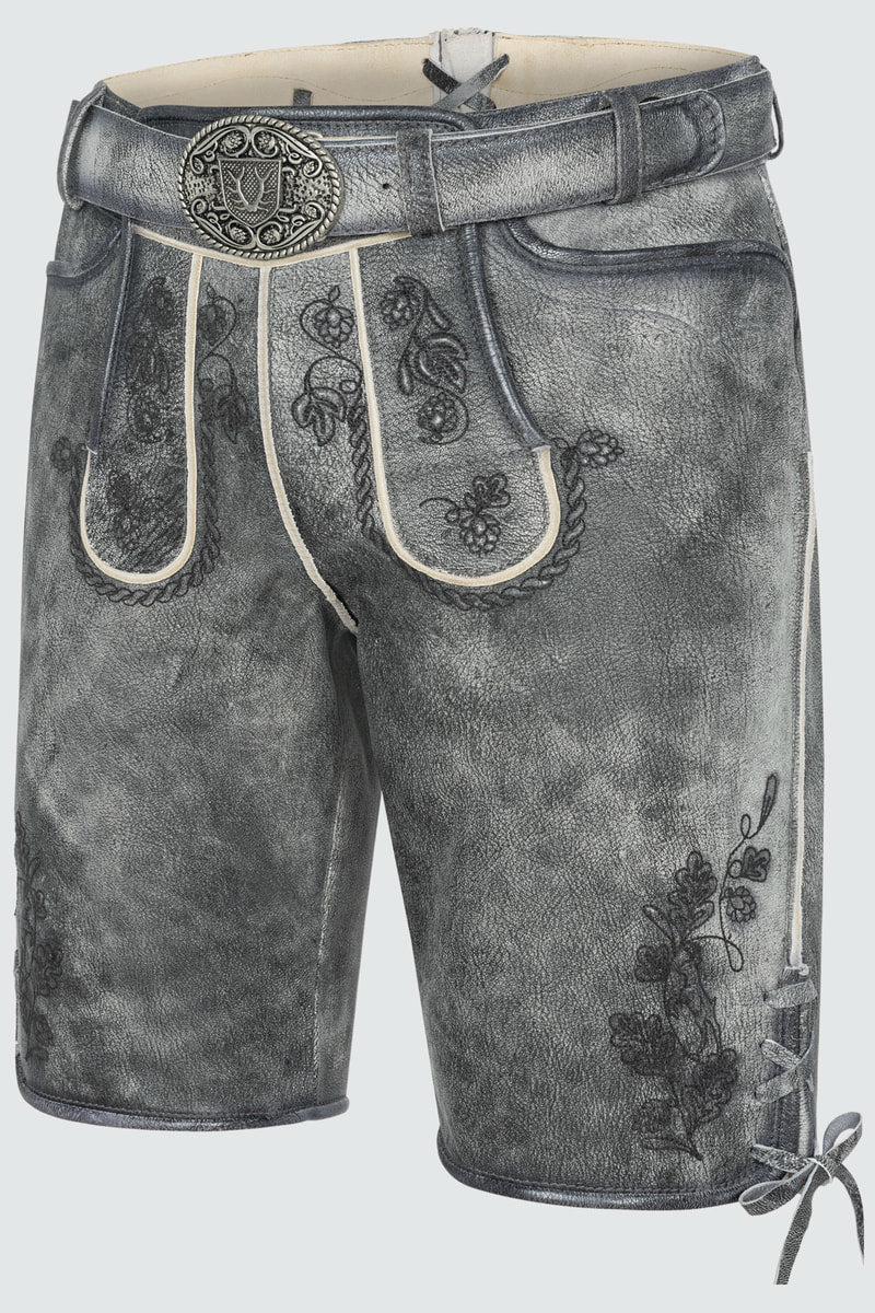 Lederhose Okko mit Gürtel