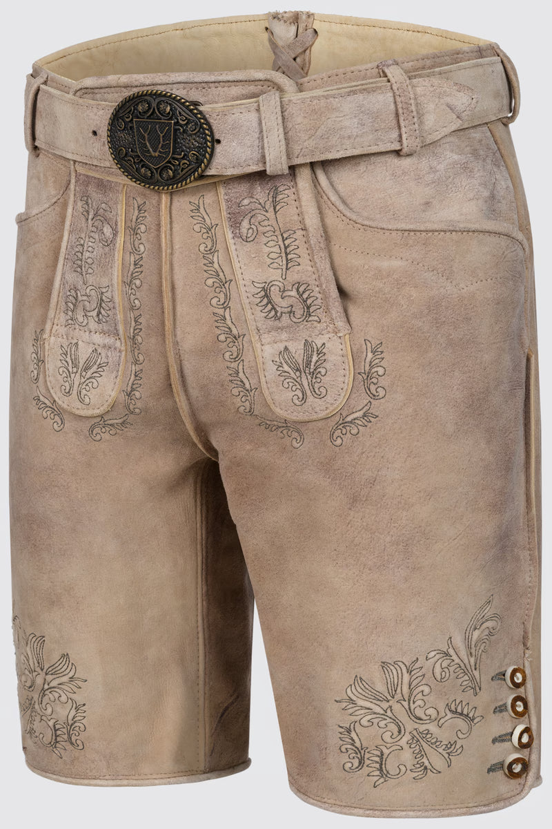 Kruger Men's Lederhosen "Patrizio" light brown