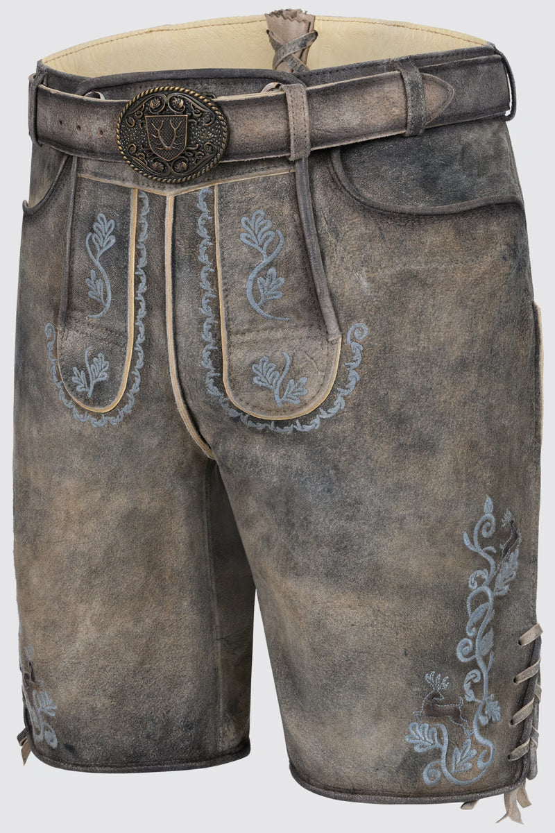 Kruger Men's Lederhosen "Melo" blue