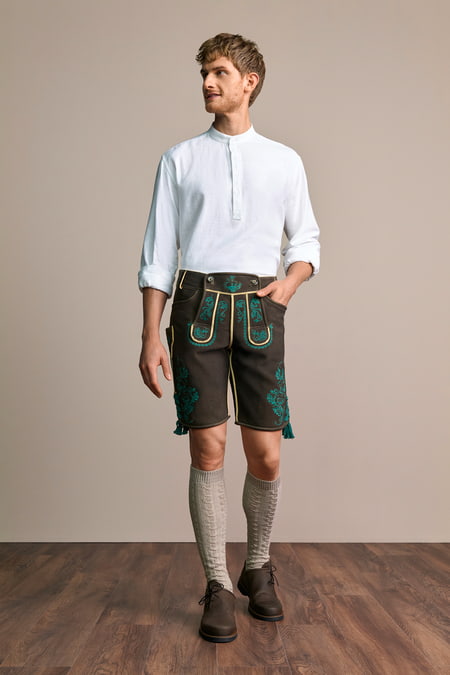 Trachten Shirt Johann — white
