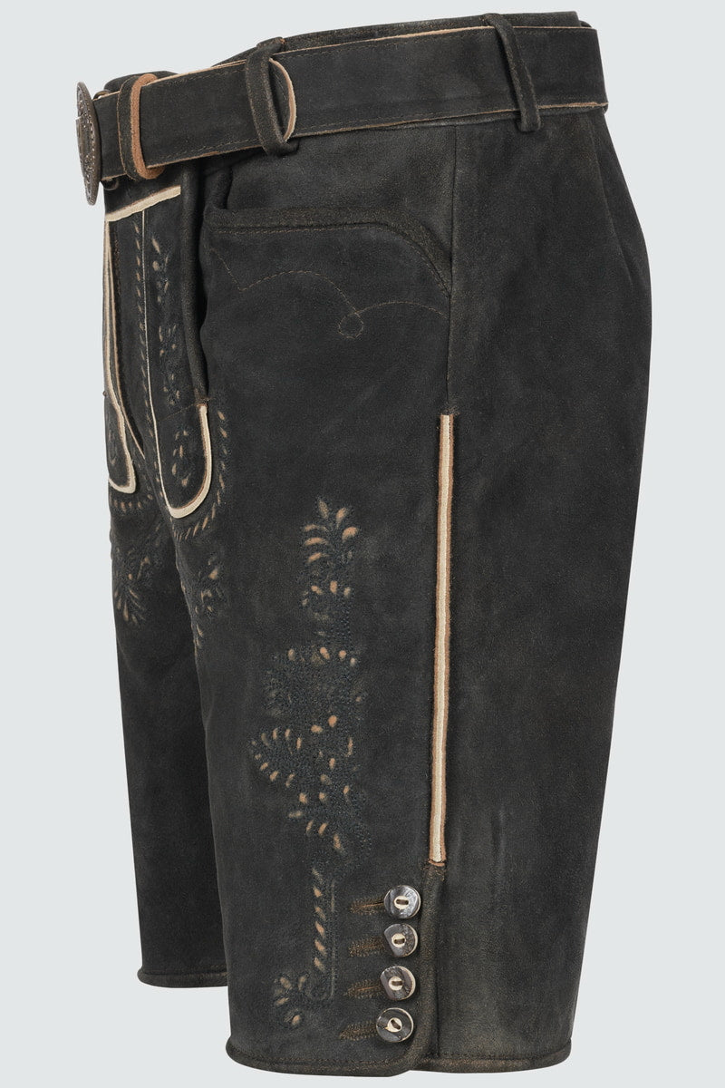 Lederhose Gaspar mit Gürtel