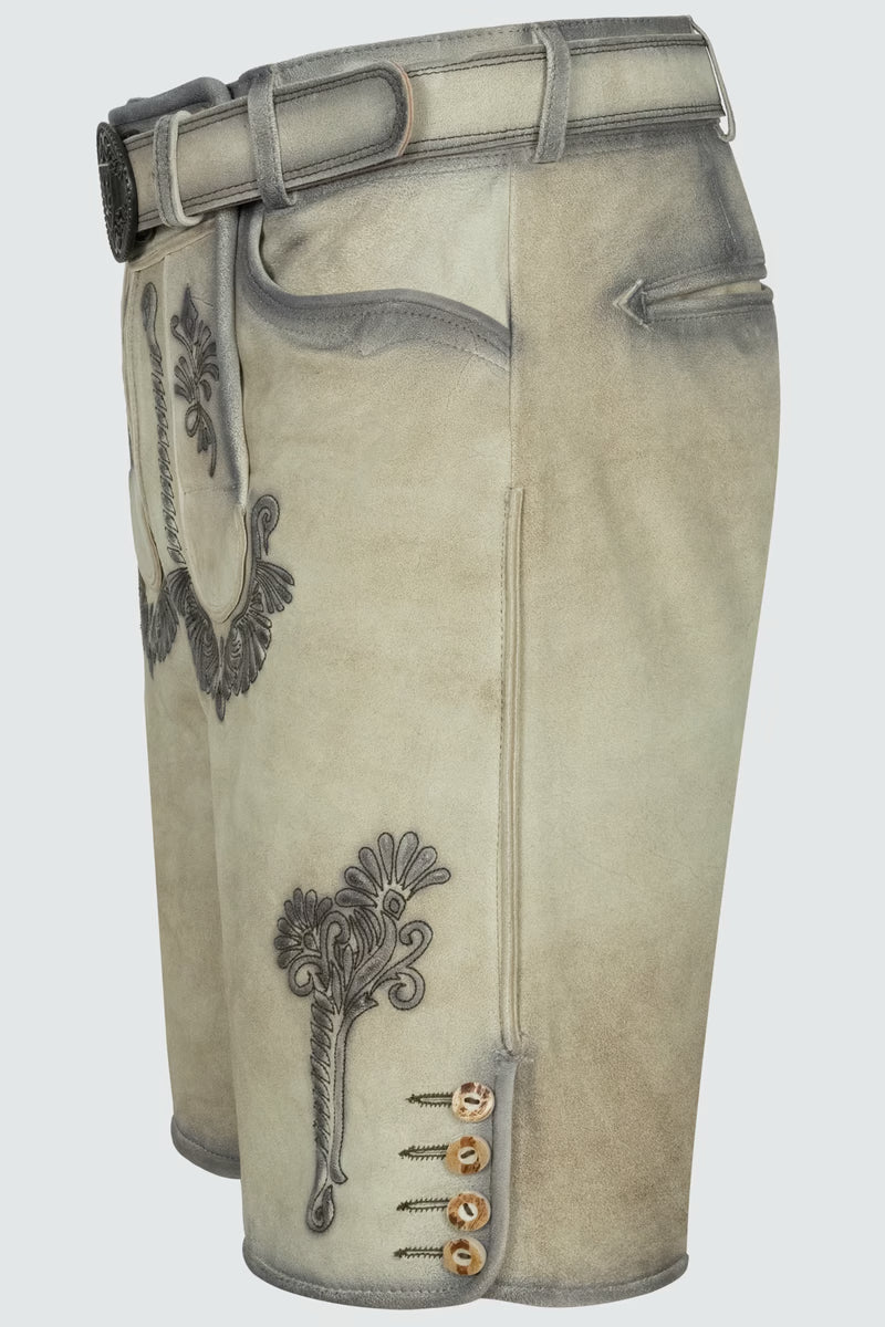 Kruger Men's Lederhosen "Aric" beige