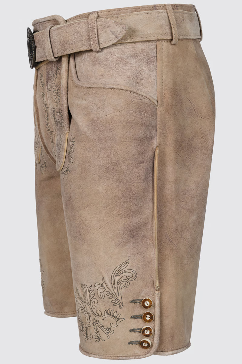 Kruger Men's Lederhosen "Patrizio" light brown