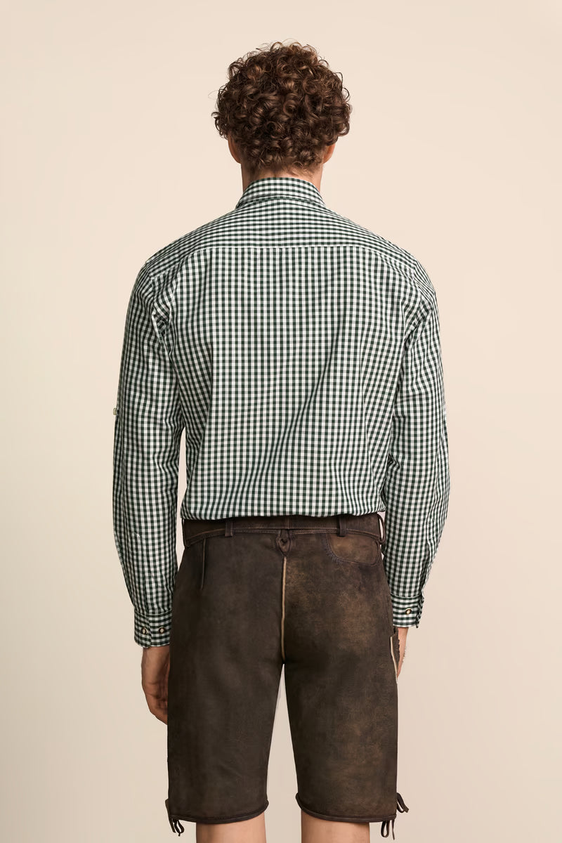 Krueger Traditional Long Sleeve Shirt "Dimitrios" green