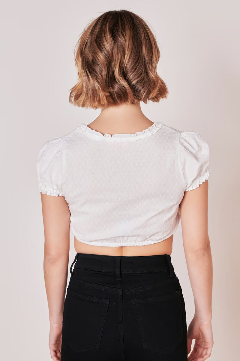 Kruger Dirndl Blouse "Lilly" ecru