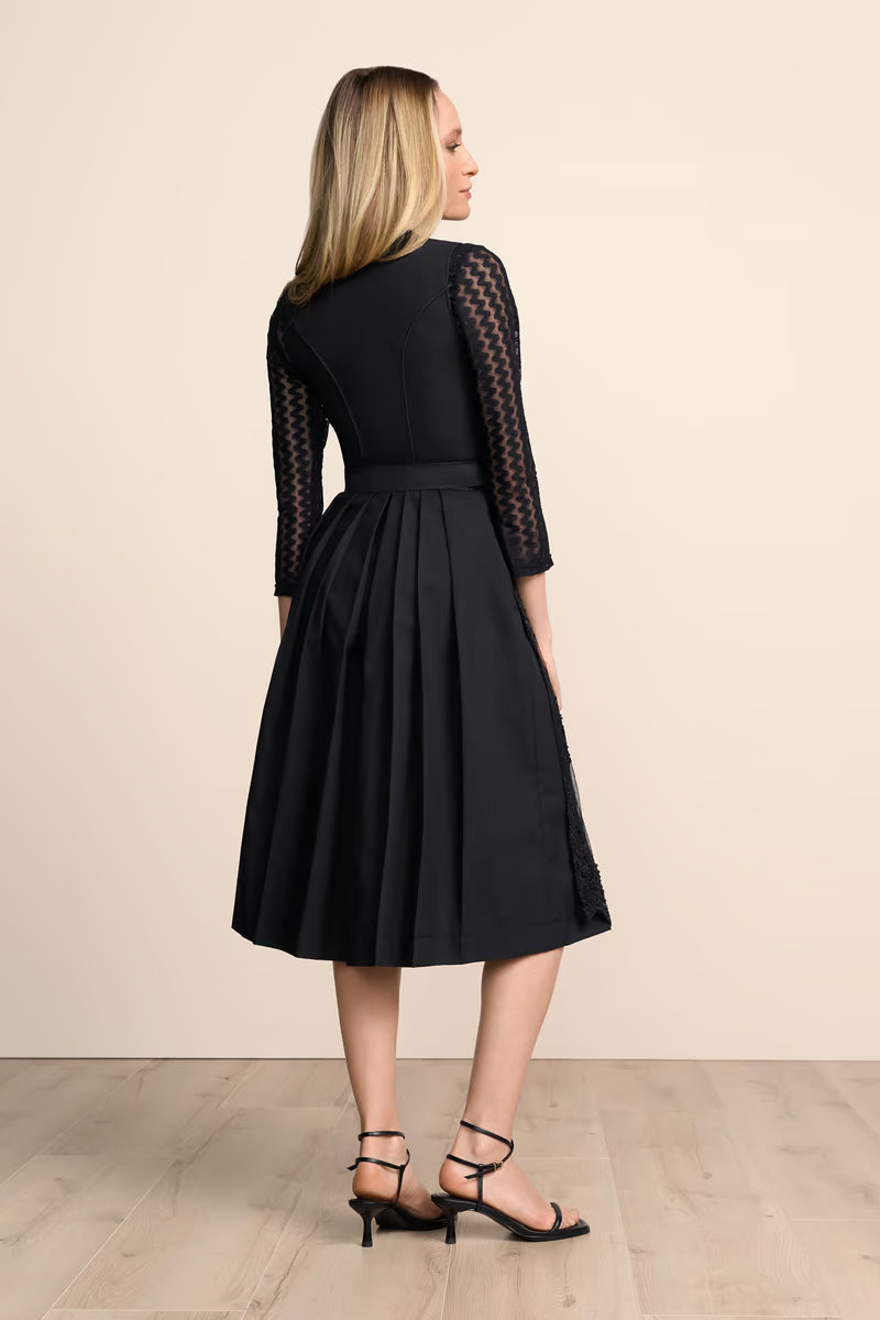 Kruger Long Dirndl 2pcs. 70cm "Odile" black