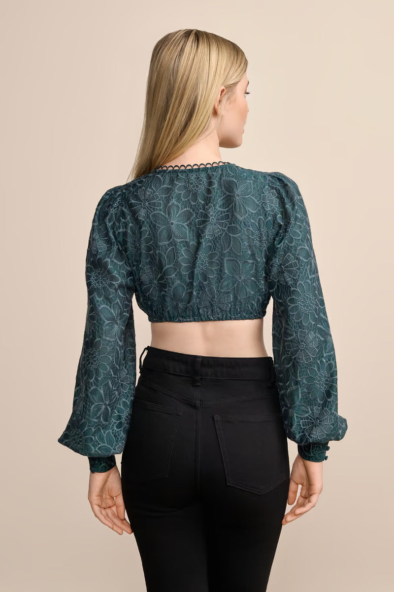 Kruger Dirndl Blouse "Ottilie" green