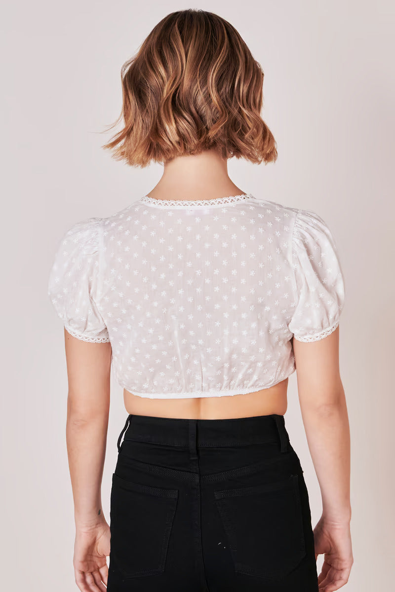 Kruger Dirndl Blouse "Sita" ecru