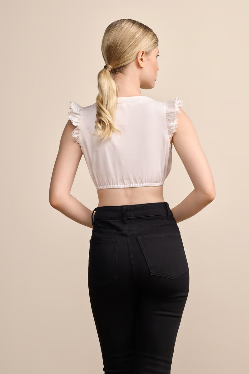 Kruger Dirndl Blouse "Zua" ecru
