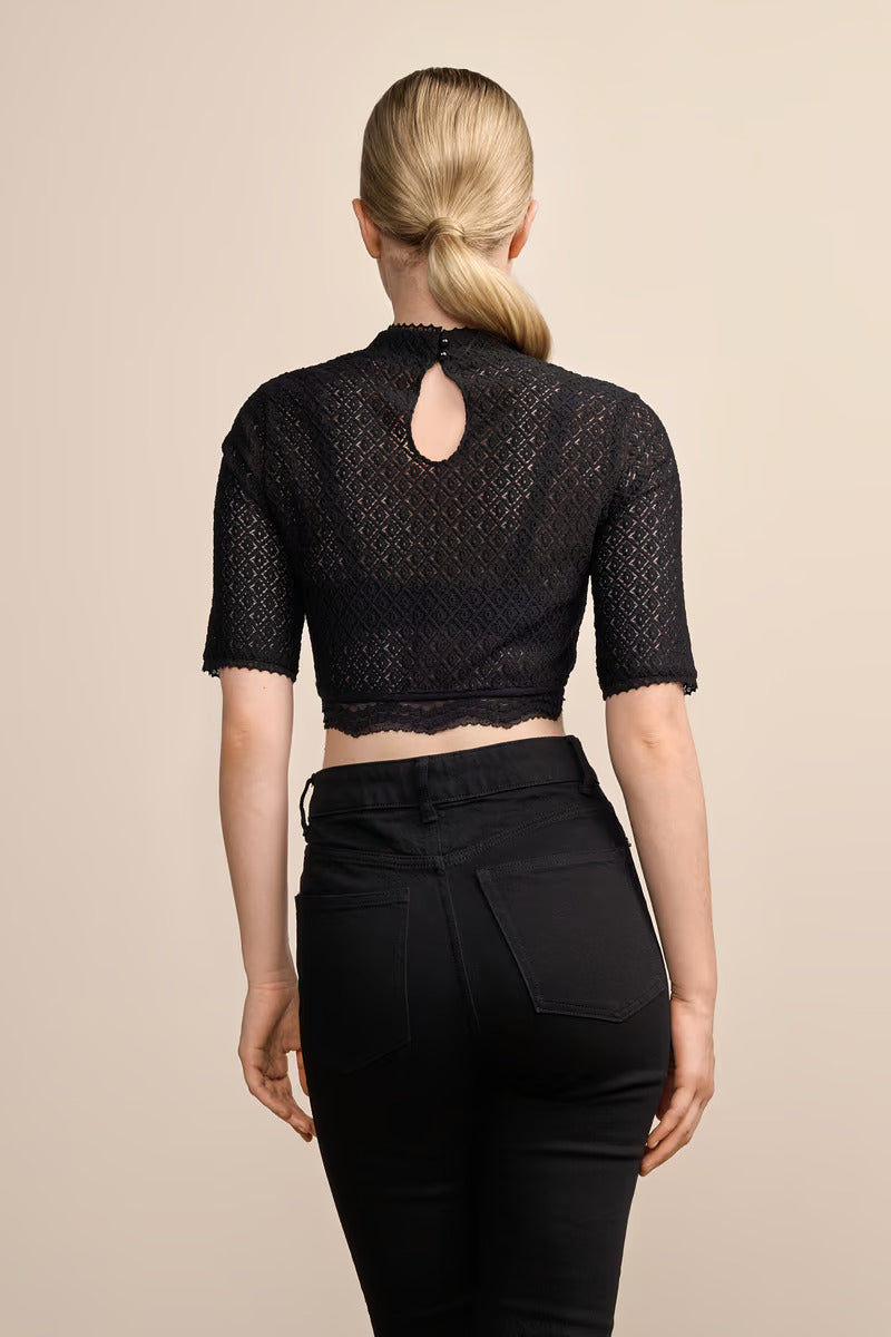Kruger Dirndl Blouse "Danica" black