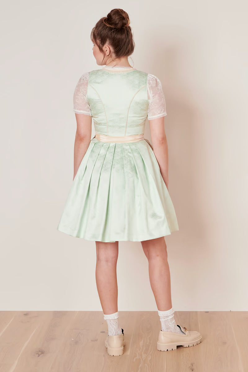 Kruger Lujana Mini Dirndl, Green — 50cm 2pc Set