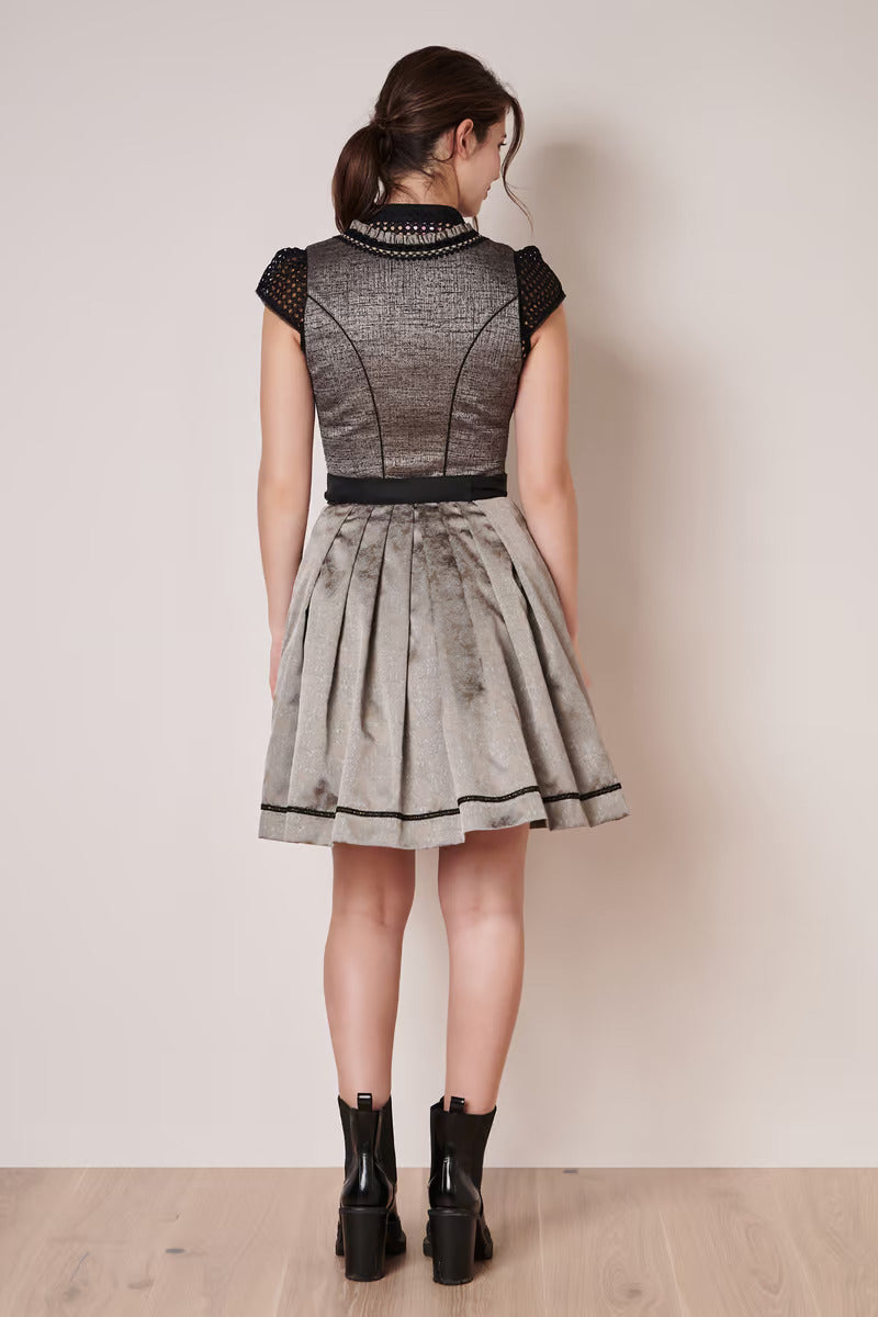 Kruger Mini Dirndl 2pcs. 50cm "Loreen" black (40)