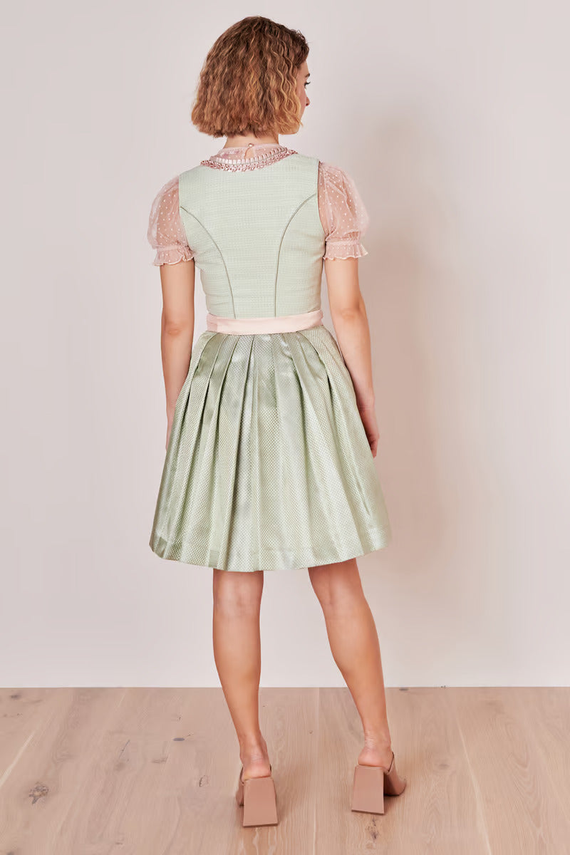 Krueger Mini Dirndl 2pcs. 50cm "Rina" mint (40) closeout