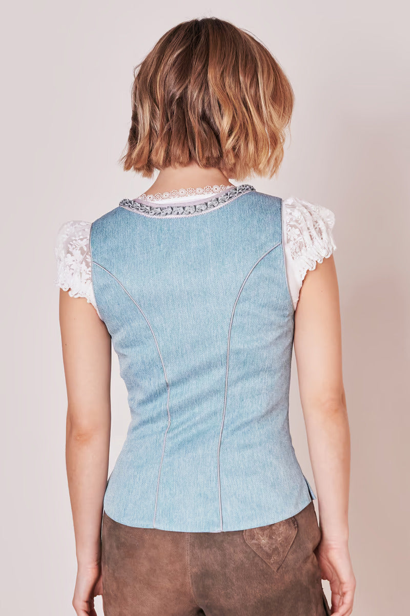 Kruger Traditional Bodice "Gasira" turquoise (36)