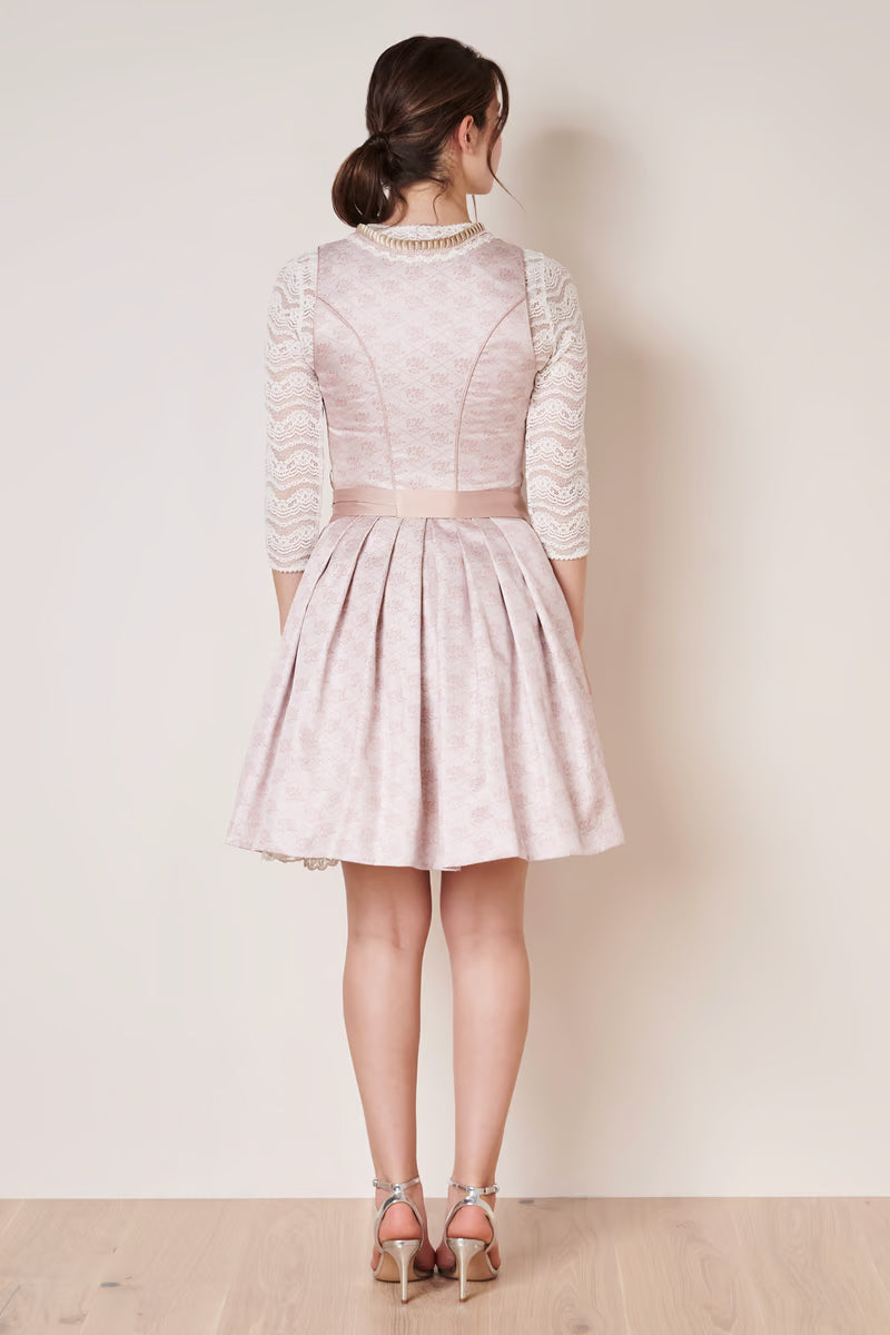 Kruger Blossom Mini Dirndl, Pink — 50cm 2pc Set