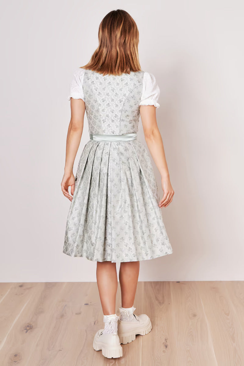 Kruger Midi Dirndl 2pcs. 60cm "kalin" green