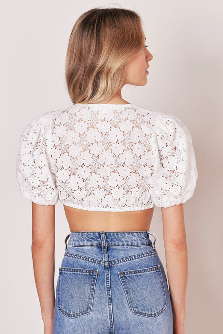 Dirndl blouse Thilda — ecru
