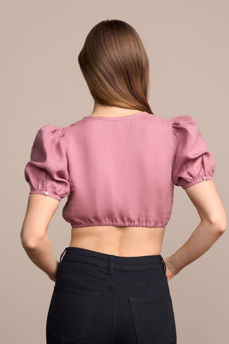 Dirndl blouse Solve — rose