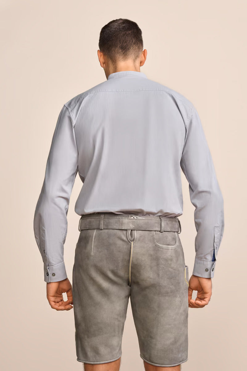 Krueger Traditional  Shirt "Cay" gray
