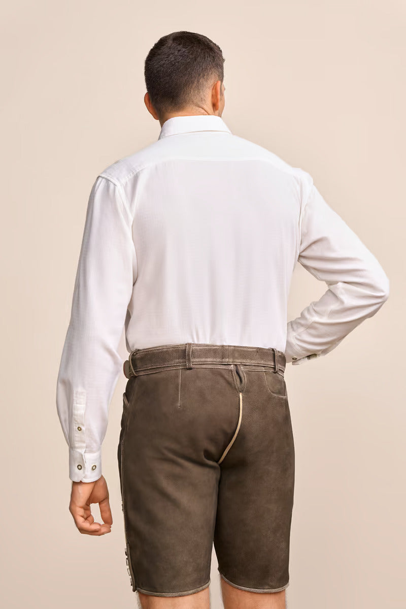 Krueger Traditional  Shirt "Bent" white