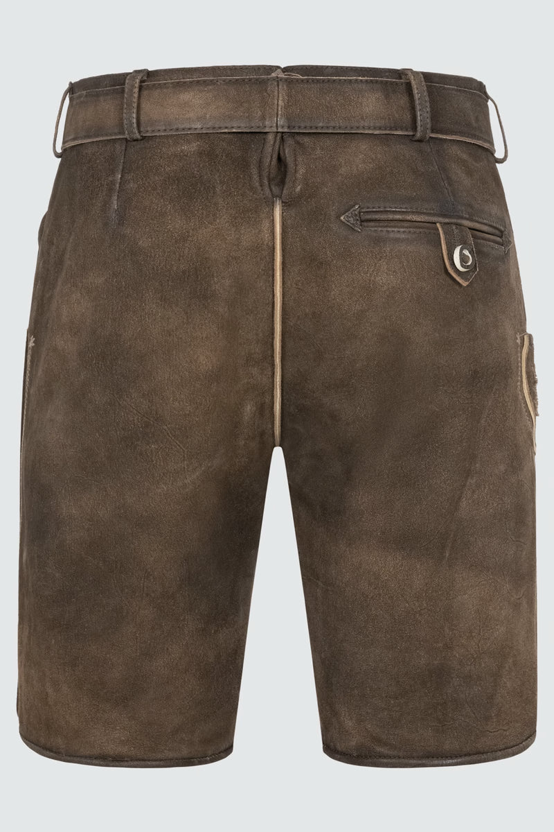 Kruger Men's Lederhosen "Jendrik" brown