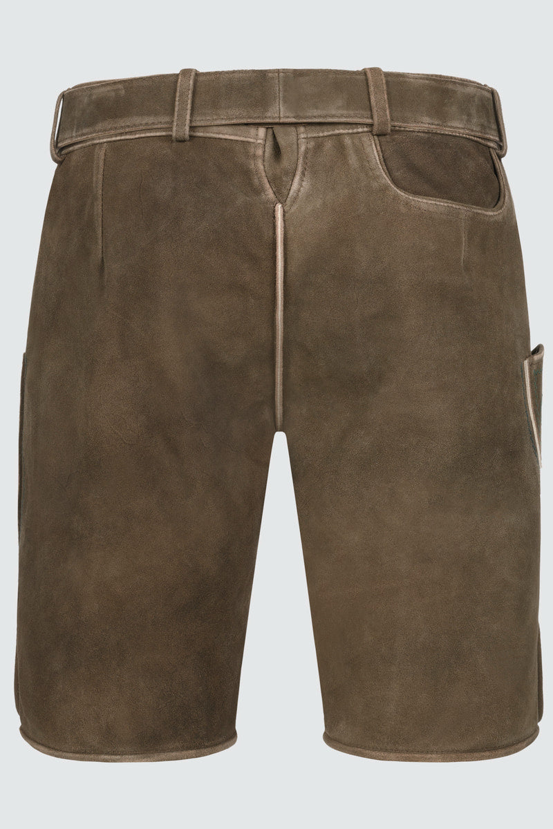 Lederhose Cailan mit Gürtel