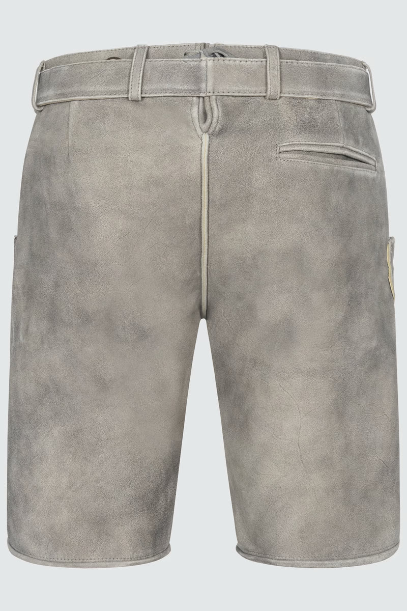 Kruger Men's Lederhosen "Ulfs" gray