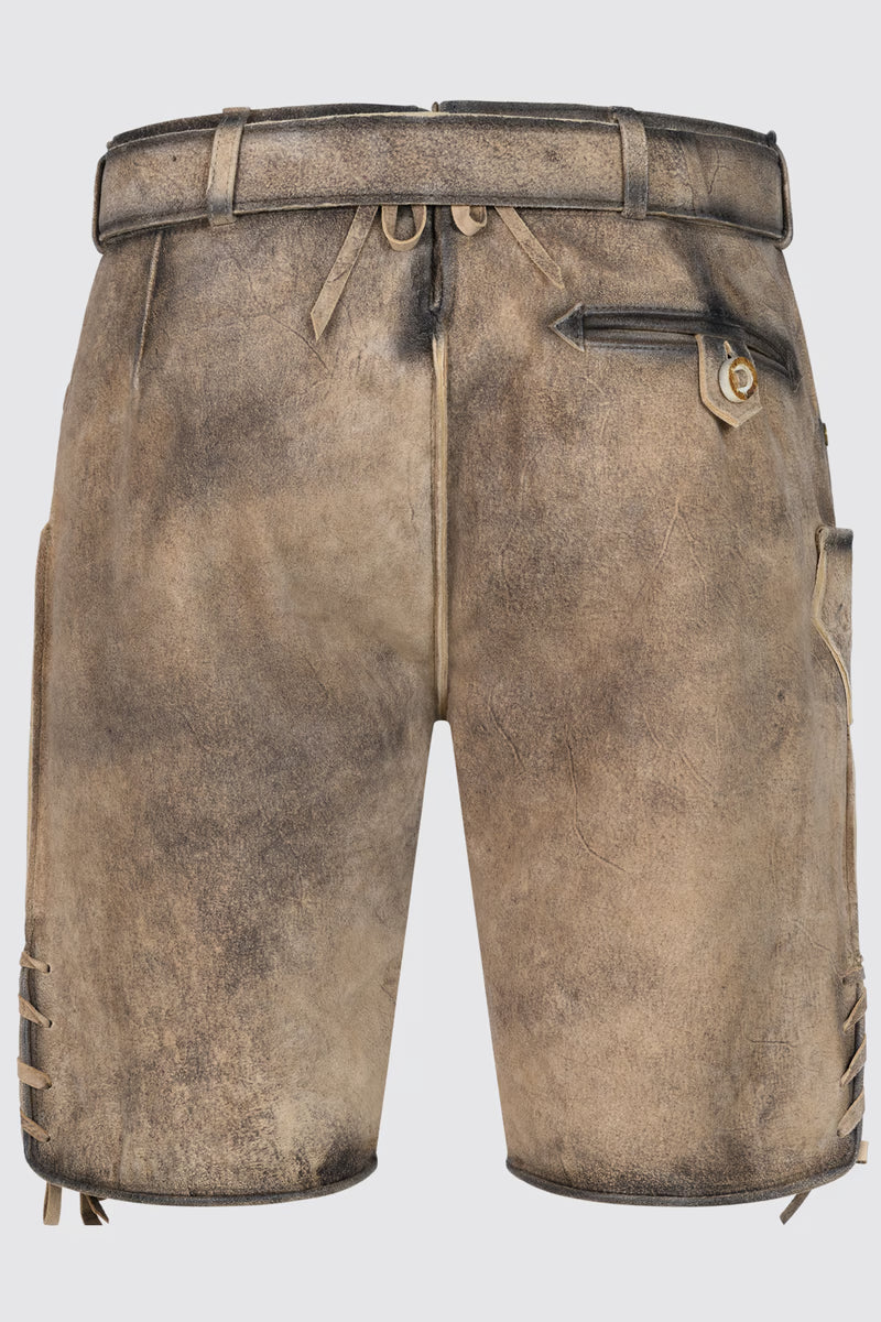 Kruger Men's Lederhosen "Melo" light brown