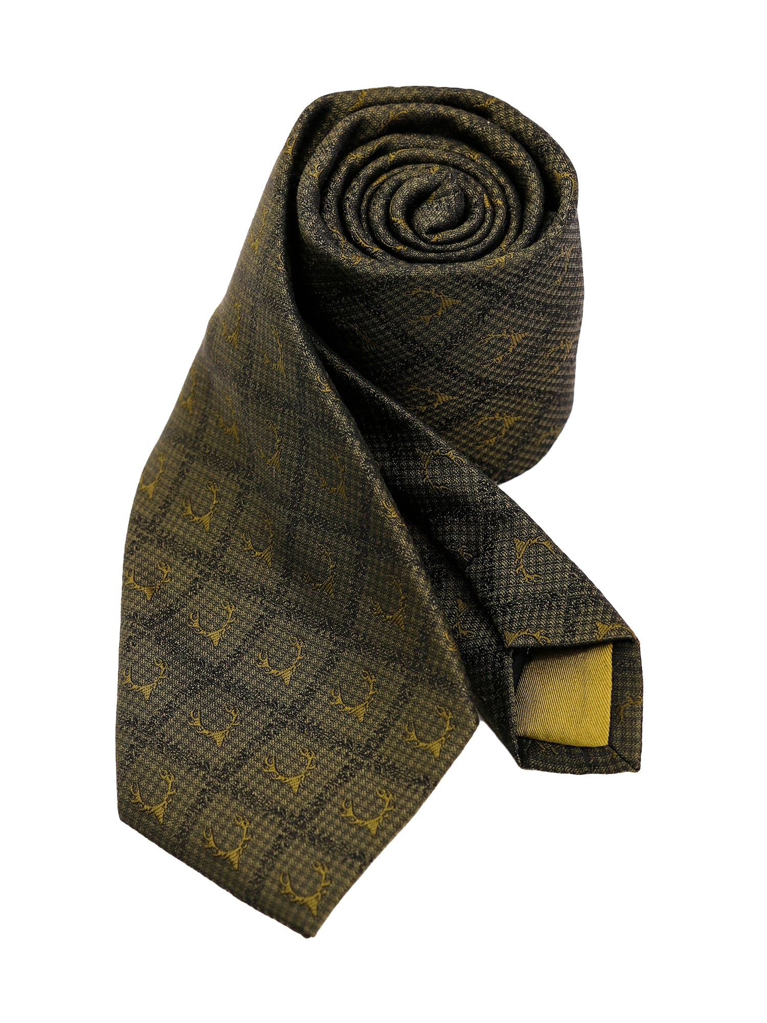 Tie with Deer Antlers