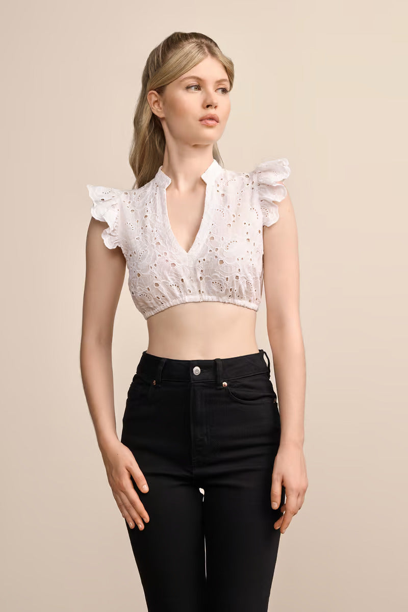 Kruger Dirndl Blouse "Olessa" ecru