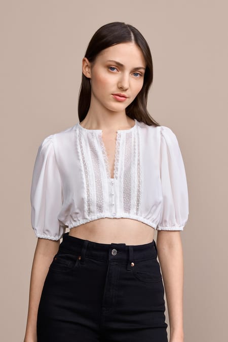 Dirndl blouse Lilith — ecru
