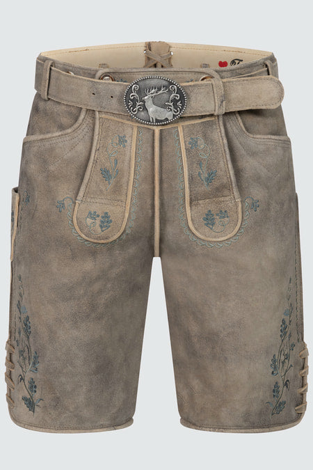 Lederhose Björn — grey