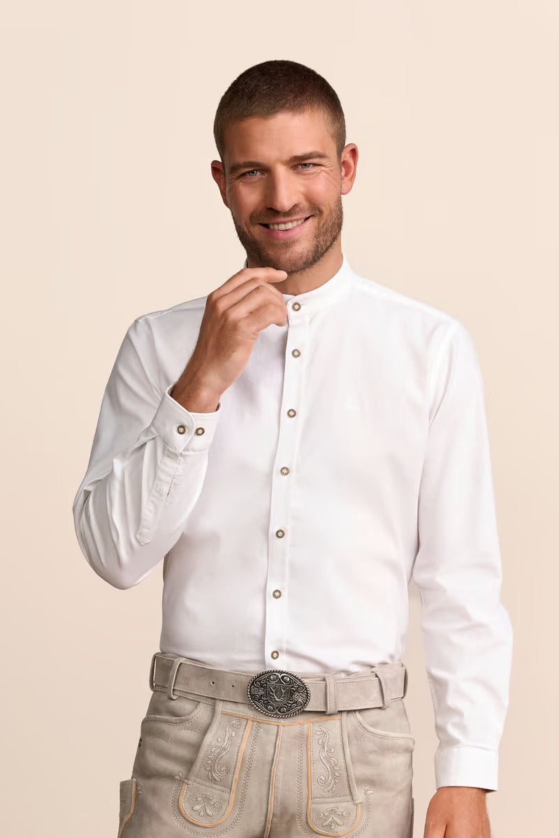 Kruger Traditional Long Sleeve Shirt "Marik" white