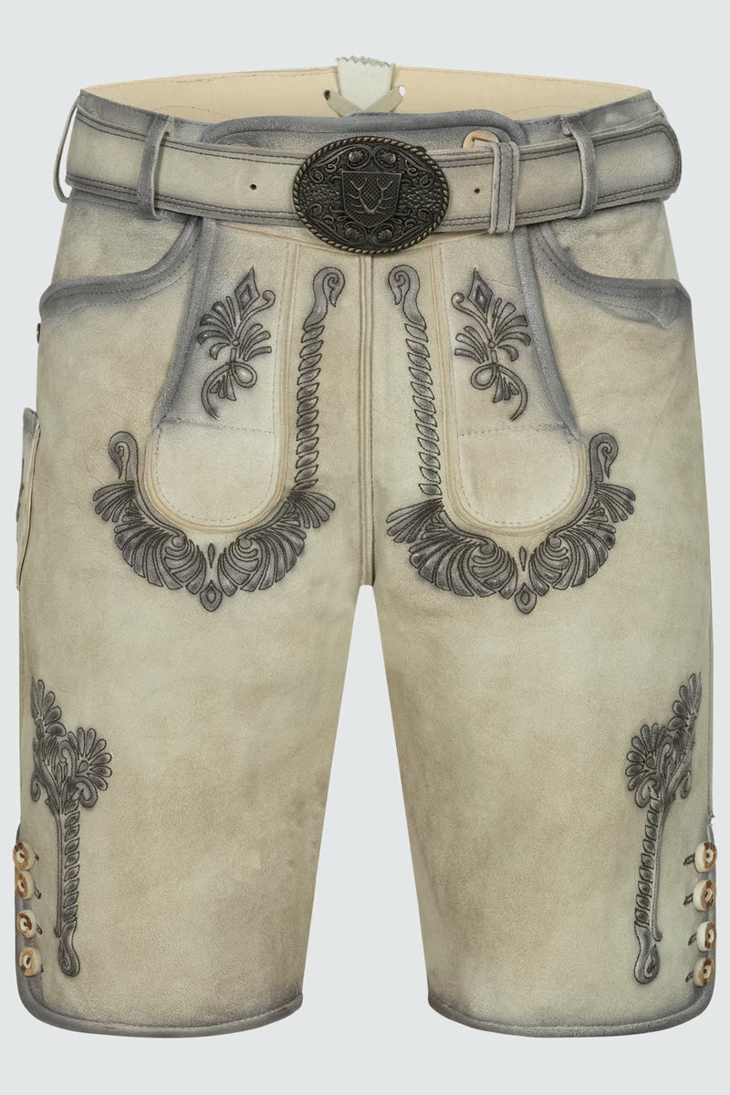 Kruger Men's Lederhosen "Aric" beige